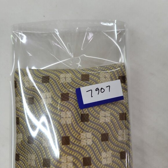 Robert Talbott Best Of Class Tie Mens One Size Necktie Brown Ivory Textured Silk - Picture 7 of 7